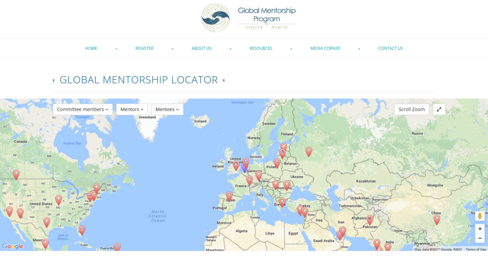  The Global Mentorship Locator at www.mentorshipevidence.com 