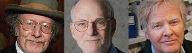  Photo courtesy of the Nobel Assembly at Sweden's Karolinska Institute. From left to right: Jeffrey C. Hall, Michael Rosbash and Michael W. Young 