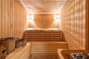 Does the Combination of Finnish Sauna Bathing and Other Lifestyle Factors Confer Additional Health Benefits?