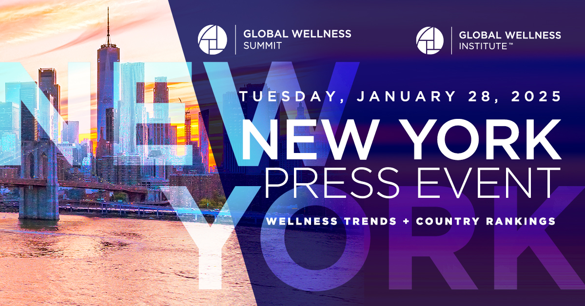 2025 New York Press Event Global Wellness Institute